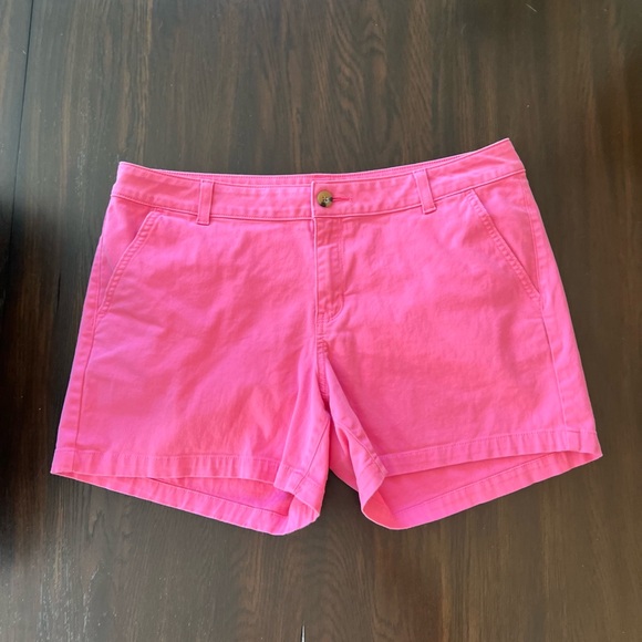 a.n.a Pink Cotton Twill Shorts - Picture 10 of 14